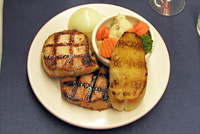 Grilled Thick-cut Pork Chops